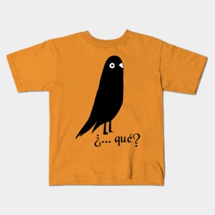 El cuervo no entiende Kids T-Shirt
